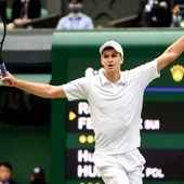 Wimbledon - Hurkacz drugim Polakiem w półfinale singla w Londynie