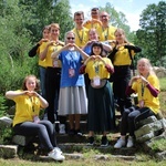 Obóz młodzieżowy Fundacji Dzieła Nowego Tysiąclecia w Borowicach