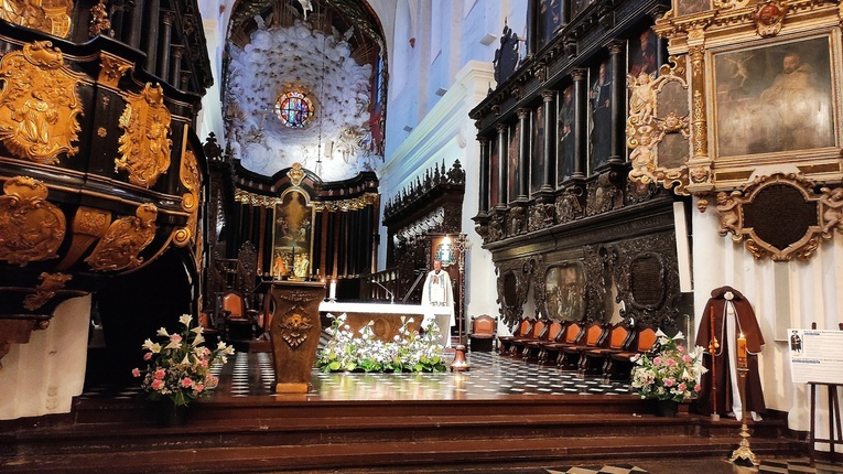 Apel pielgrzymkowy w katedrze oliwskiej