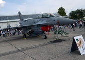W pokazie statycznym i powietrznym będzie można oglądać między innymi wielozadaniowy myśliwiec F-16.
