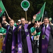 XVIII PPDŚ. Wejście na Jasną Górę diecezji świdnickiej