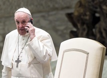 Telefon do papieża pod koniec audiencji generalnej