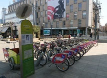 Katowice. Przybywa stacji wypożyczeń rowerów miejskich