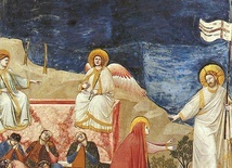 Fresk Giotta przedstawiający zmartwychwstanie