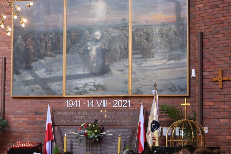 Uroczystości 80. rocznicy śmierci św. Maksymiliana w Oświęcimiu