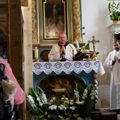 W Eucharystii uczestniczyli m.in. podopieczni placówki.