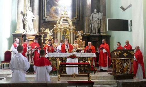 Bp Roman Pindel przewodniczył Mszy św. ku czci św. Melchiora Grodzieckiego w Cieszynie.