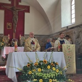 Sady Górne. Połączyli odpust z dożynkami