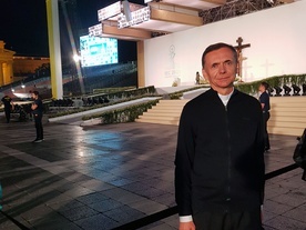 Bp Adam w czasie wizyty w Budapeszcie.