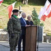 Zielona Góra-Łężyca. Obchody przy pomniku Ofiar Ludobójstwa  