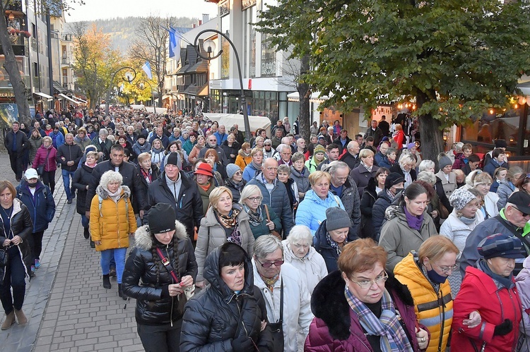 Z Matką Bożą Fatimską przez Zakopane