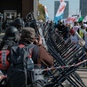 Demonstracja "Solidarności" przed TSUE