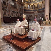 Arcybiskup Józef Kupny 12 października przewodniczył Eucharystii i głosił słowo Boże w bazylice pw. św. Jana na Lateranie.