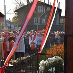 Krzyż w Gdańsku Brzeźnie poświęcony