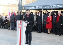 Wojewoda lubelski przywołał słowa piosenki Grzegorza Tomczaka.