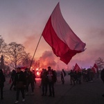 Marsz Niepodległości zakończył się na błoniach Stadionu Narodowego