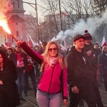 Marsz Niepodległości zakończył się na błoniach Stadionu Narodowego