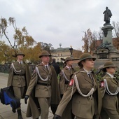 Sądecka młodzież zaśpiewała ojczyźnie na Zamku Królewskim w Warszawie