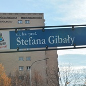 Jedna z ulic w Będzinie nosi imię ks. Stefana Gibały.