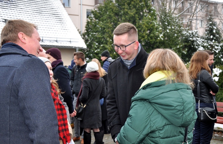 Po święceniach w Głogówku