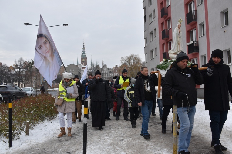 Rózańcowa procesja adwentowa w Gdańsku