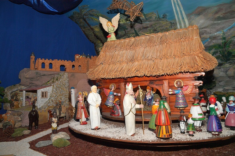 Bożonarodzeniowe szopki w zakopiańskich kościołach