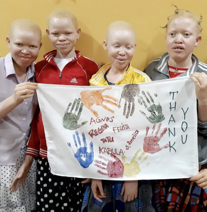 Żagiel dla małych albinosów