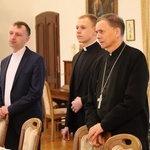 Spotkanie księży studentów z biskupami