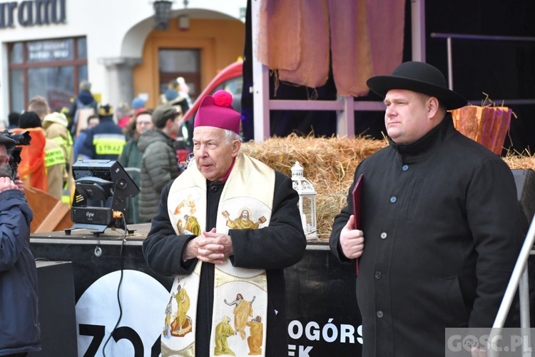 Uliczne jasełka w Winnym Grodzie