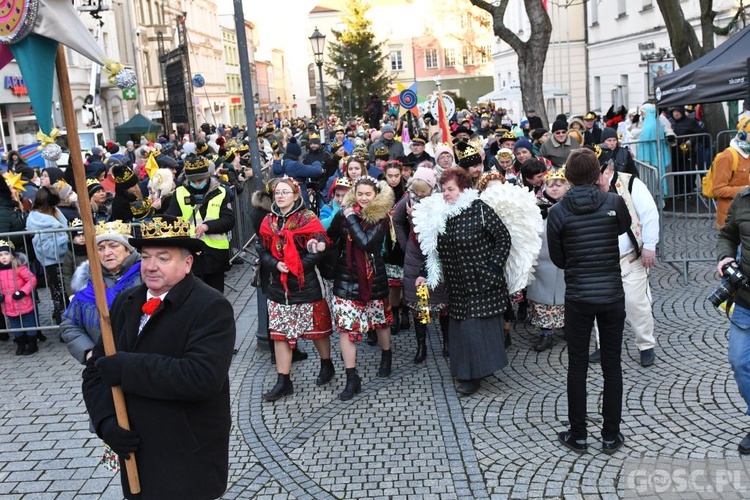 Uliczne jasełka w Winnym Grodzie