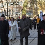 Uliczne jasełka w Winnym Grodzie