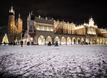 Kraków w śniegu