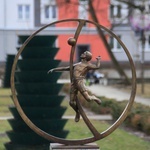Odsłonięcie statuetki ZAKSY w Kędzierzynie-Koźlu