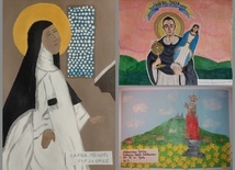 Najczęściej malowani byli św. Anna i św. Wojciech