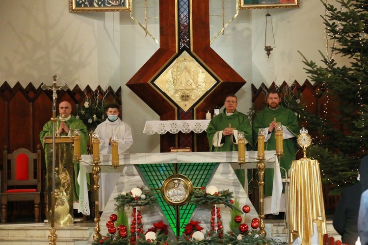 Uroczystej Eucharystii w parafii św. Antoniego w Lublinie przewodniczył bp Adam Bab.