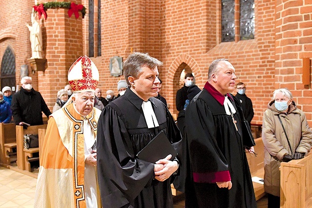 Nabożeństwo ekumeniczne w katedrze.