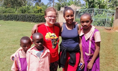 Ewa i jej kenijskie dzieci