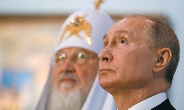 Prezydent Putin może liczyć na wsparcie patriarchy Cyryla.