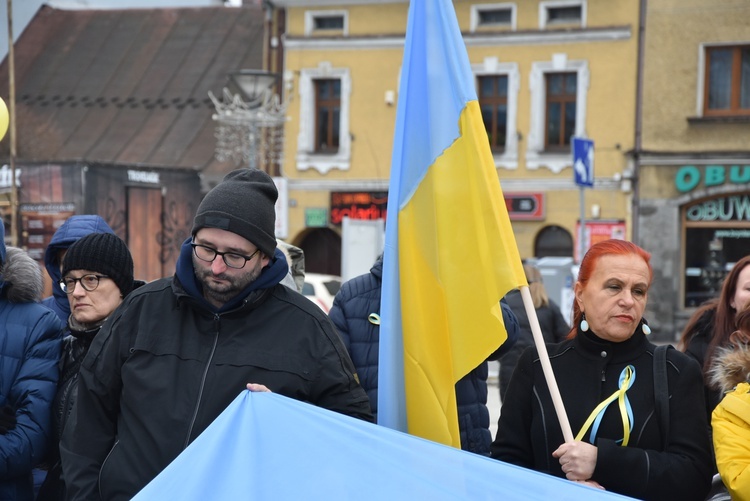 Niedziela Solidarności z Ukrainą w Nowym Targu