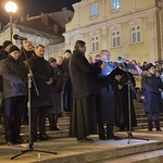 Międzyreligijny marsz i modlitwa o pokój na Ukrainie - w Bielsku-Białej. 