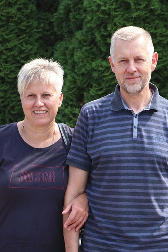 Małgorzata i Janusz są odpowiedzialni za diakonię wyzwolenia w Domowym Kościele.