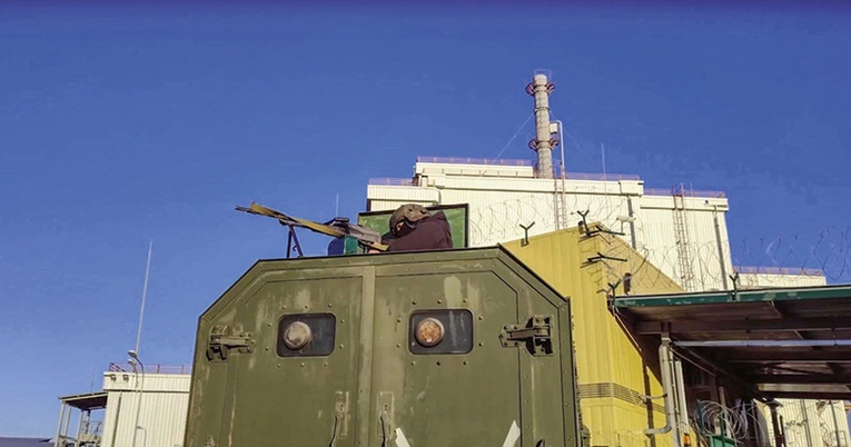 Rosjanie już na początku wojny opanowali elektrownię w Czarnobylu.