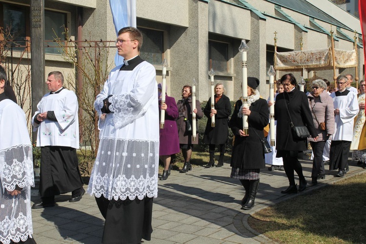 Procesja eucharystyczna zwieńczyła uroczystość odpustową.