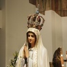 Figura Matki Bożej Fatimskiej w parafii Najświętszego Serca Pana Jezusa w Kętach-Osiedlu.