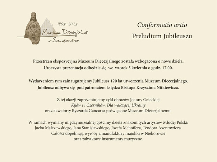 Preludium jubileuszu Muzeum Diecezjalnego