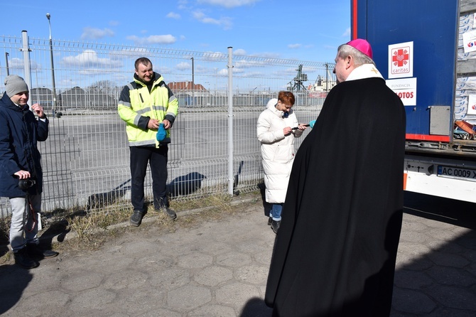Caritas. Transport humanitarny w drodze do Ukrainy