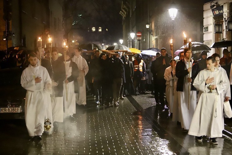 19. Akademicka Droga Krzyżowa w Krakowie.