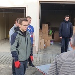Transport darów dla Ukrainy z Francji