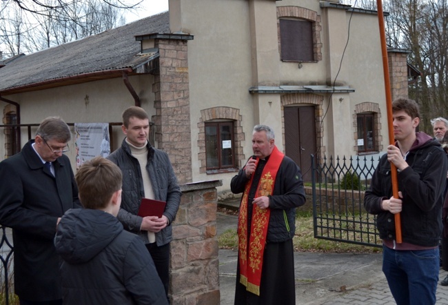 Nabożeństwo poprowadził ks. Wojciech Marchewka.