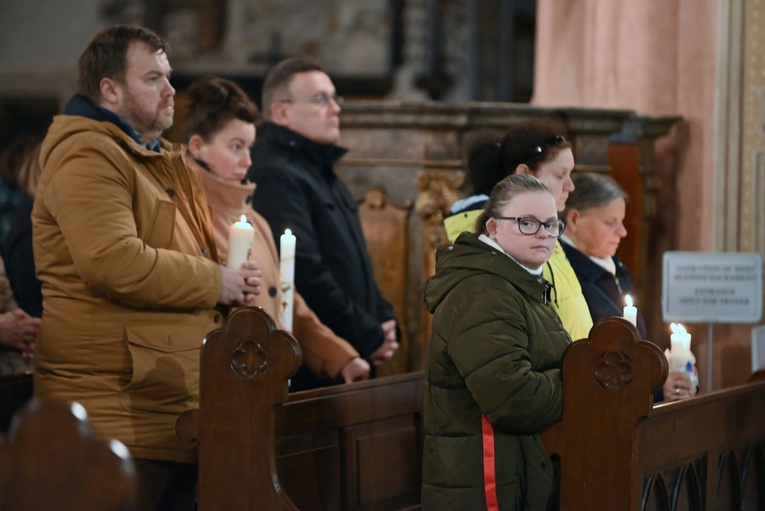 Wigilia Paschalna w świdnickiej katedrze